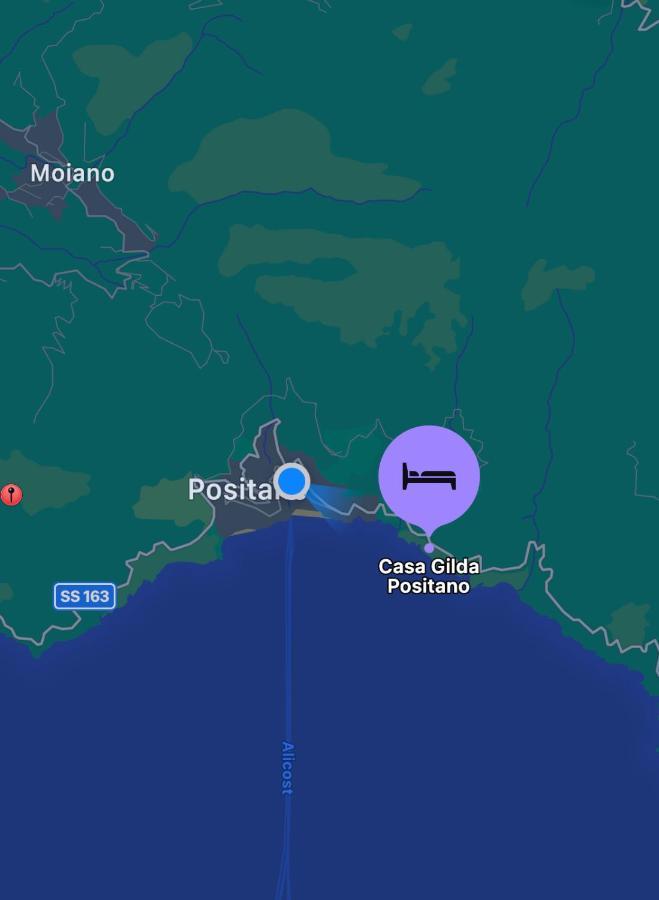 Casa Gilda Positano Lägenhet Exteriör bild